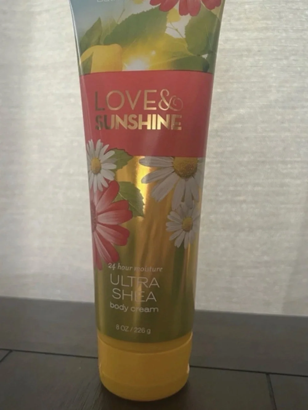 Love & Sunshine Ultra Shea Body Cream - Bright Floral Tube